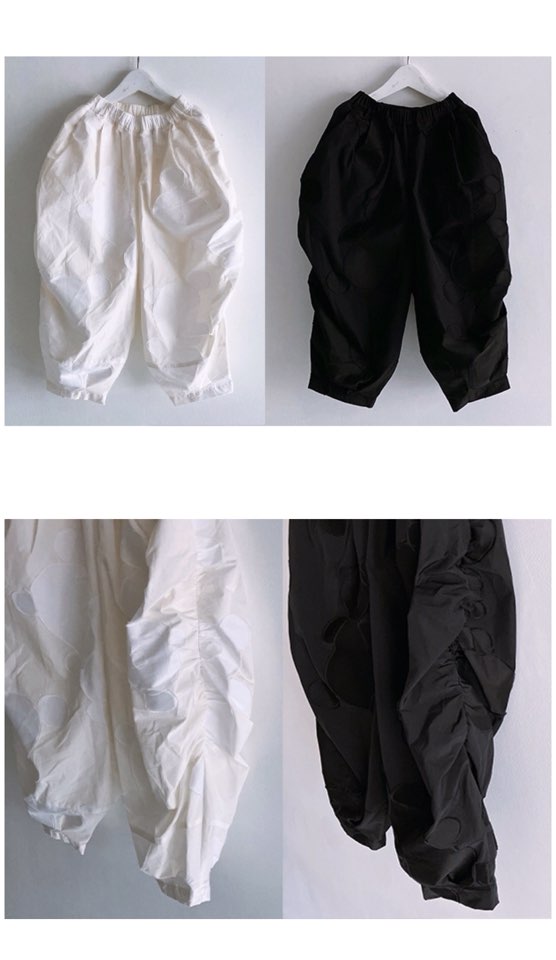 woman) BEAR CUT JQ SIDE GATHERED PANTS /frankygrow | Lights チクチクNAL洋品店