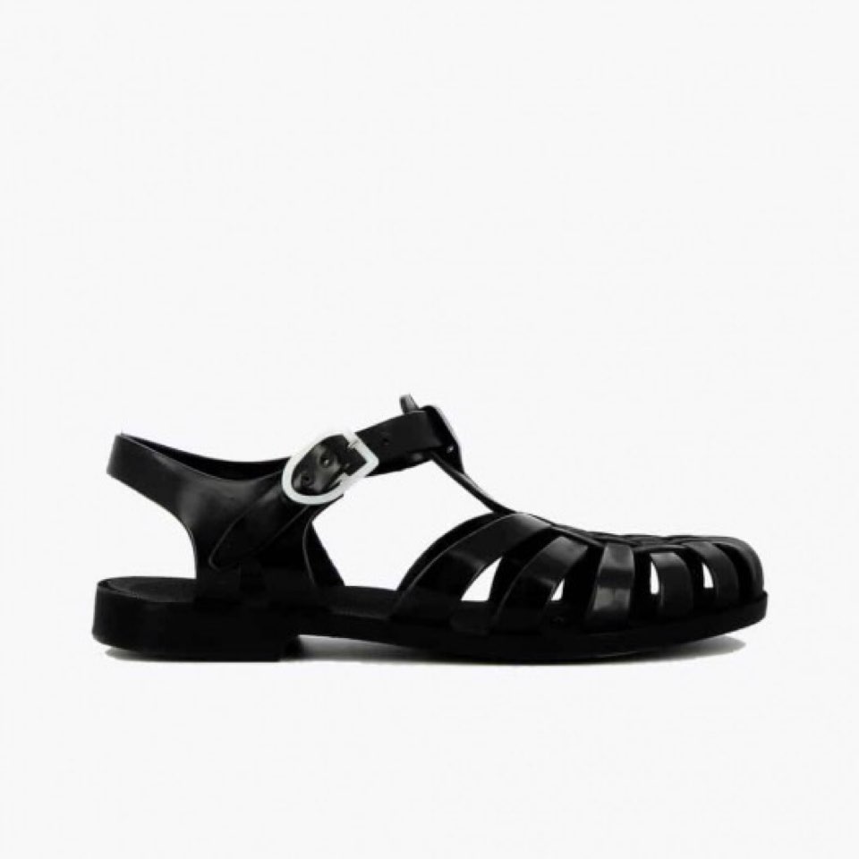 MEDUSE)jellysundals NOIR (黒)/woman | Lights チクチクNAL洋品店