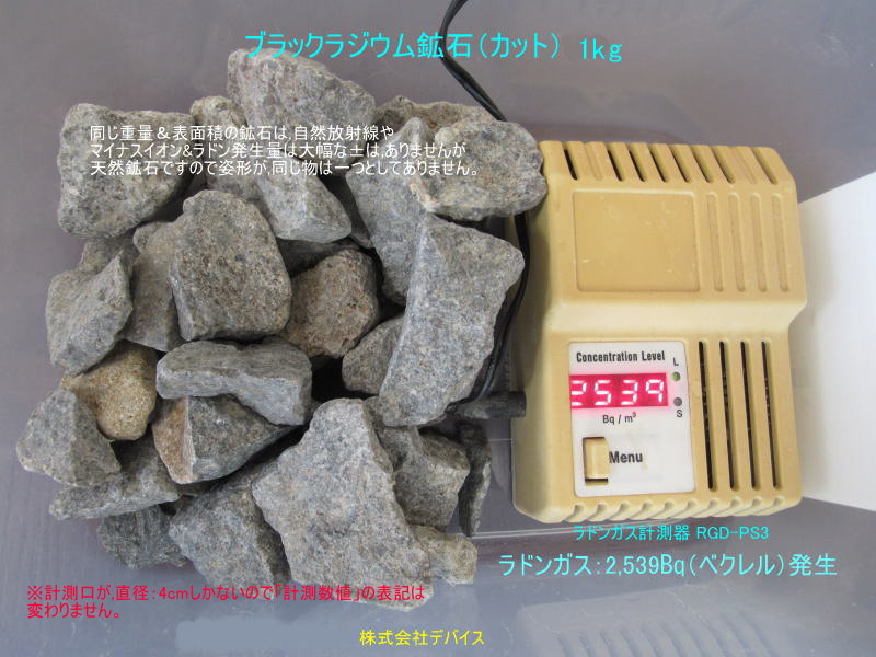 ブラックラジウム鉱石※ヒマラヤ産（1cm~6cm前後)ランダム 1kg入