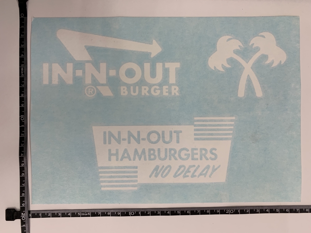 IN-N-OUT　STICKER SET（3）　