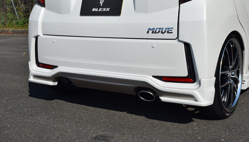 ムーブカスタム(LA150S)2WD車 リアアンダースポイラー(未塗装品