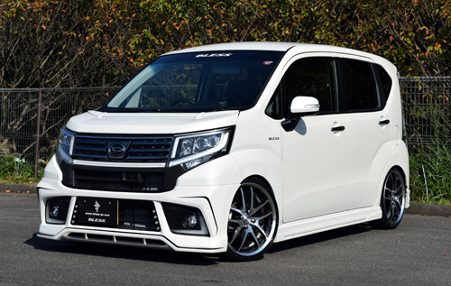 ムーブカスタム(LA150S)前期 フロントハーフスポイラーVer.2 デイ