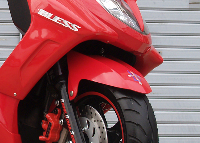 レア　シグナス2型、3型 BLESS製 フェンダー シグナスX（2型）｜BLESS CREATION｜エアロパーツ、カスタム