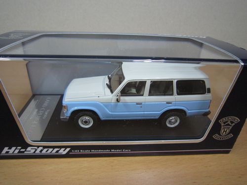 ランクル60 フレック仕様 ライトブルーツートン 新品 1／43