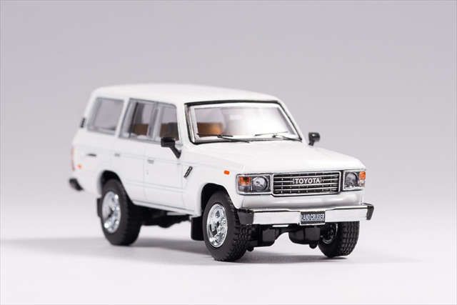 GCD 1/64 トヨタランドクルーザー 60 LHD ホワイト No,88 | クルーザー