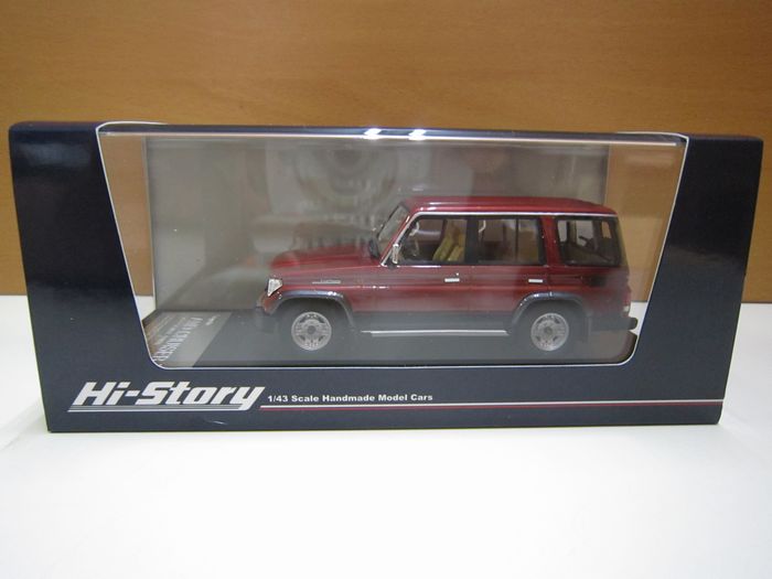トヨタ ランドクルーザー 78プラド ミニカー 1/43 MARK43 1/43 トヨタ ランドクルーザー JA300W ZX ブラック 完成