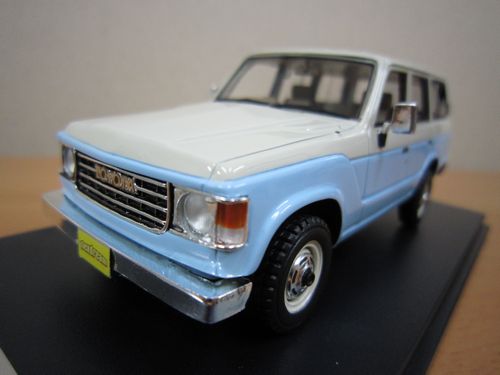 ランクル60 フレック仕様 ライトブルーツートン 新品 1／43
