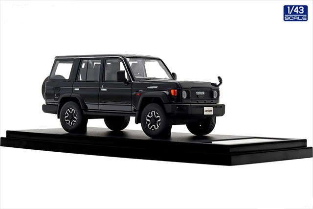 ハイストーリー 1/43 トヨタ ランドクルーザー 70 AX 2023 ブラック 1