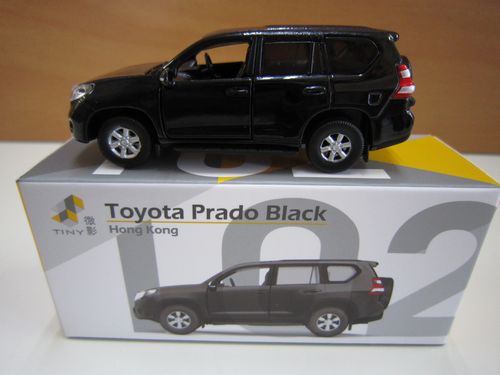 Toyota Land Cruiser Prado 150 ブラック (ミニカー) - ホビー