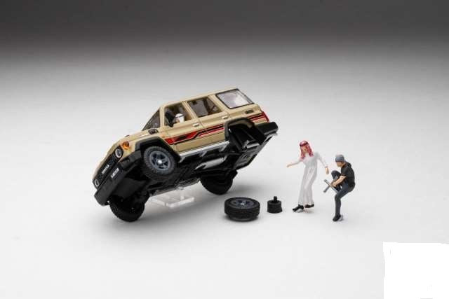 GCD 1/64 トヨタ ランドクルーザー76アラブ仕様 Diecasttalk特注