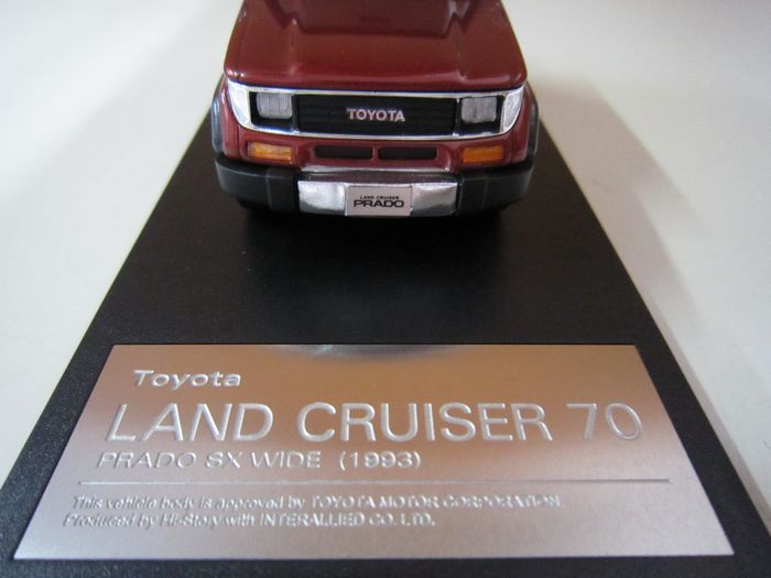 ランクル78プラド SXワイド アクティブフィールドトーニング 1/43 新品