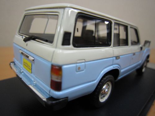 ランクル60 フレック仕様 ライトブルーツートン 新品 1／43