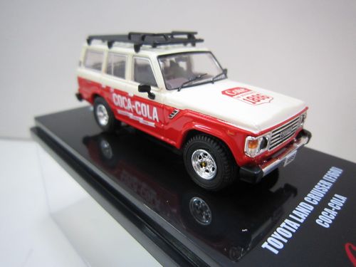 ランクル60 コカコーラ ルーフラック付き Tiny x INNO 1/64