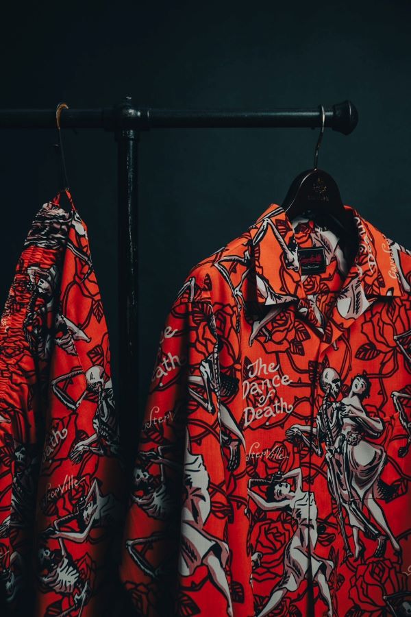 GANGSTERVILLE 長袖シャツ The Dance of Death GANGSTERVILLE（ギャングスタービル） DANCE OF DEATH L/S T-SHIRTS