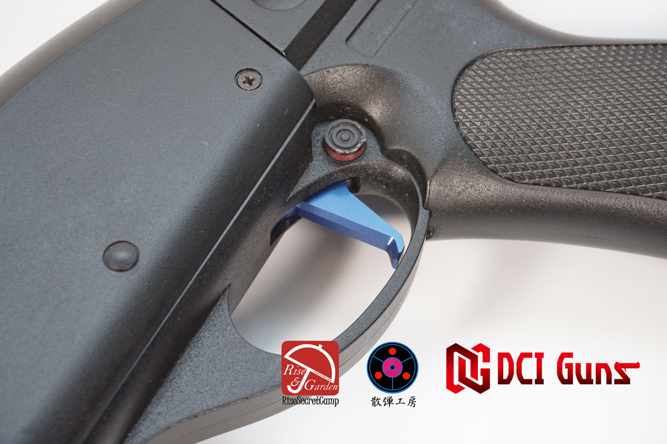 CYMA M870用ストレートトリガーBLUE | DCI Guns 公式直販ストア