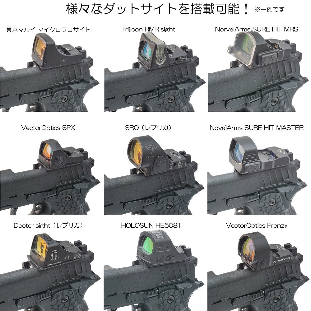 アイアンサイト付メタルマルチマウント Baton Airsoft CO2GBB BS-H.O.S.T./STACCATO用 | DCI Guns  公式直販ストア