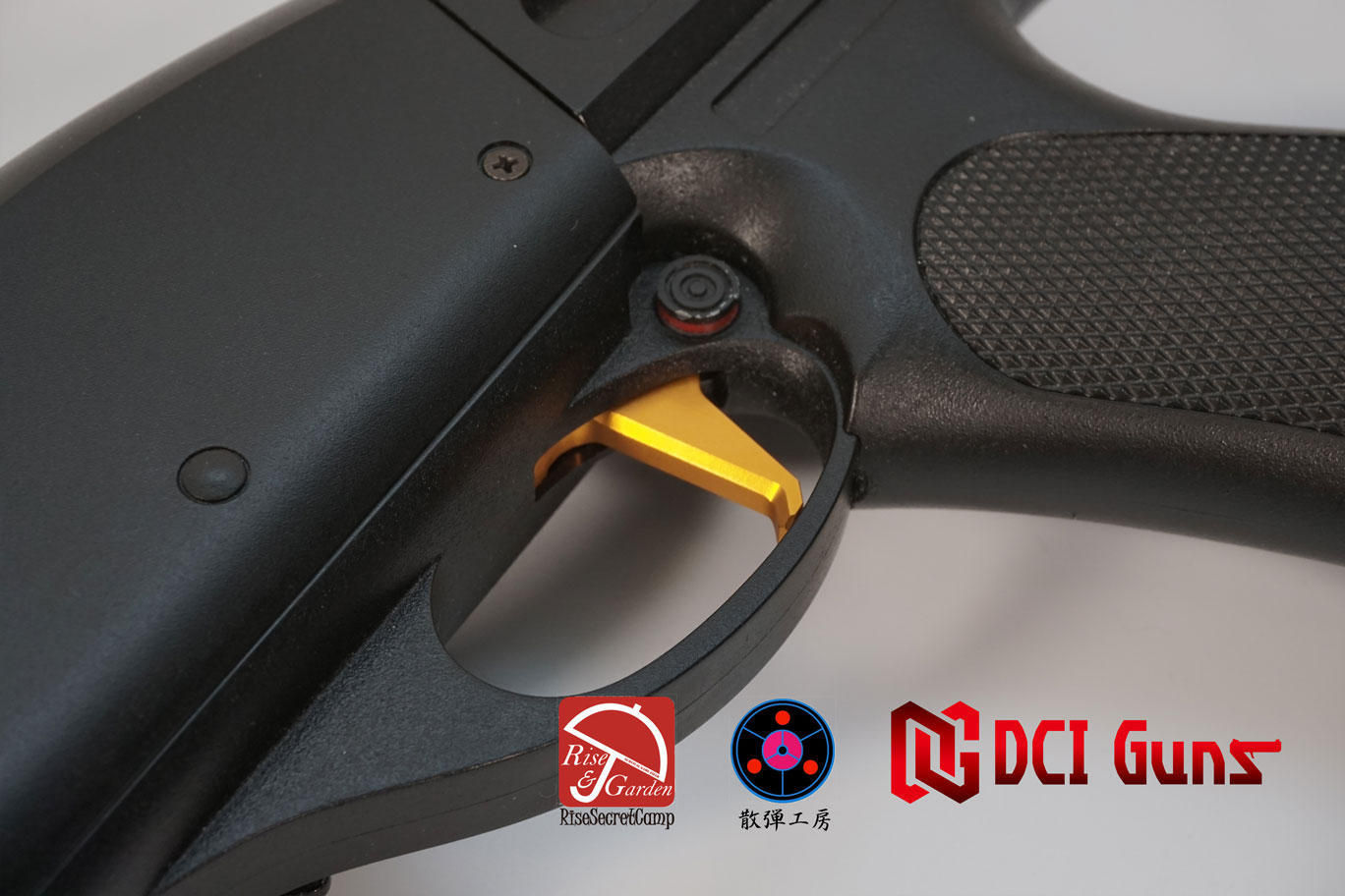 CYMA M870用ストレートトリガーGOLD | DCI Guns 公式直販ストア