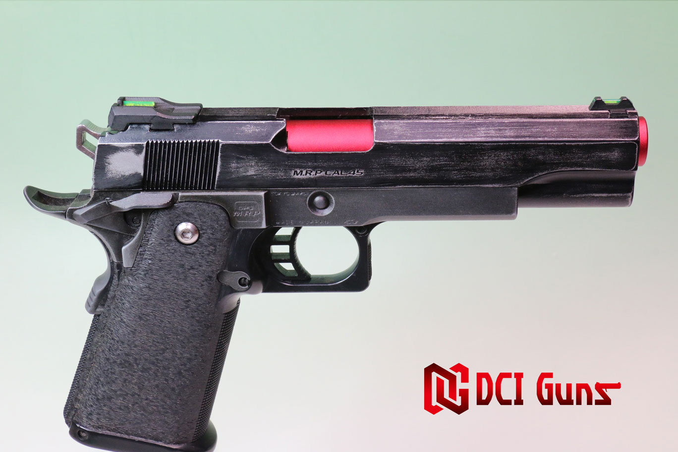 11mm正ネジメタルアウターバレル マルイ ハイキャパ5.1用RED レッド 赤