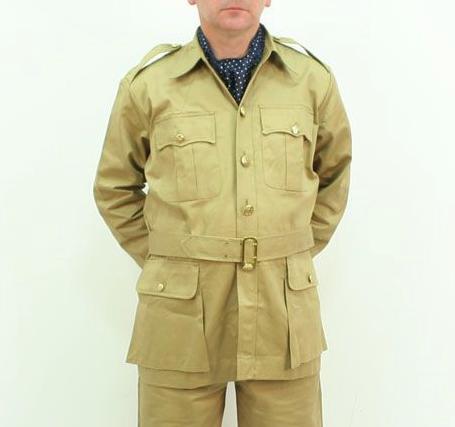 WW2イギリス軍☆RAFベルト・KDブッシュジャケット☆ | D-カンパニー