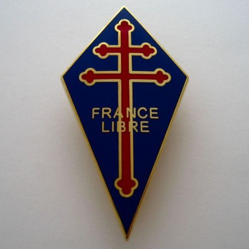 WW2自由フランス軍☆エナメルブレストバッジ☆FRANCE LIBRE | D-カンパニー