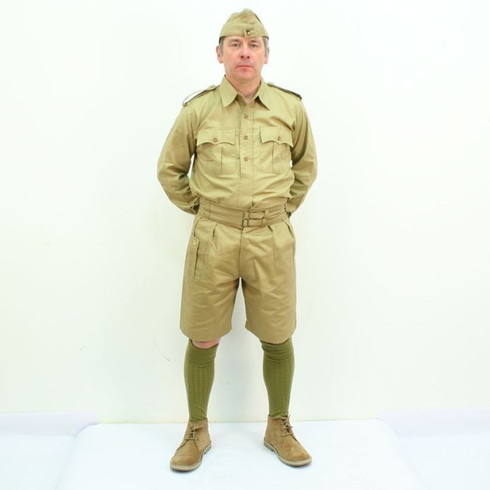 WW2 英軍1941カーキドリルKDショーツ | D-カンパニー