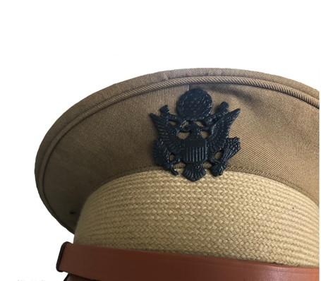 WW1米軍☆M1912陸軍将校サービスキャップ☆ライトOD | D-カンパニー