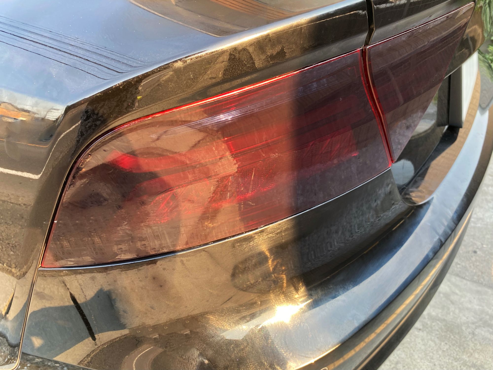Tint+ アウディ A7/S7 スポーツバック 4G テールランプ 用 (スモーク