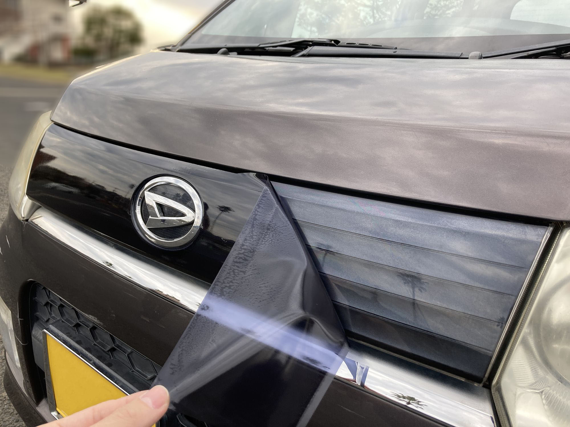 Tint+ ダイハツ ムーヴカスタム L175S/L185S 後期 フロントグリル 用