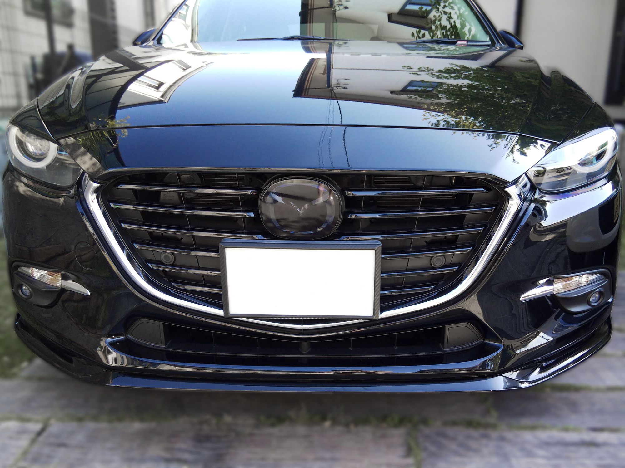 BM5FP BM5AP アクセラ 純正 フロントバンパー グリル BHN1-50031 6126 D7⁄ BM5FP⁄BM5APアクセラ スポーツ後期 純正フロントバンパーB63B-50031