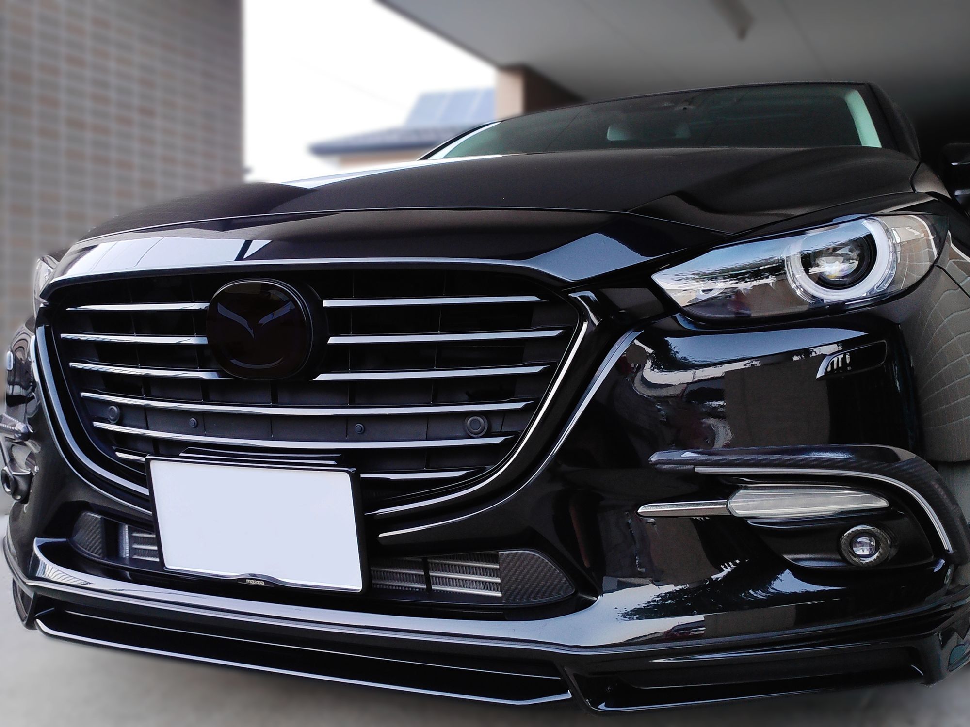 マツダ アクセラ スポーツ BM5FS BM2FS フロント 左 フェンダー