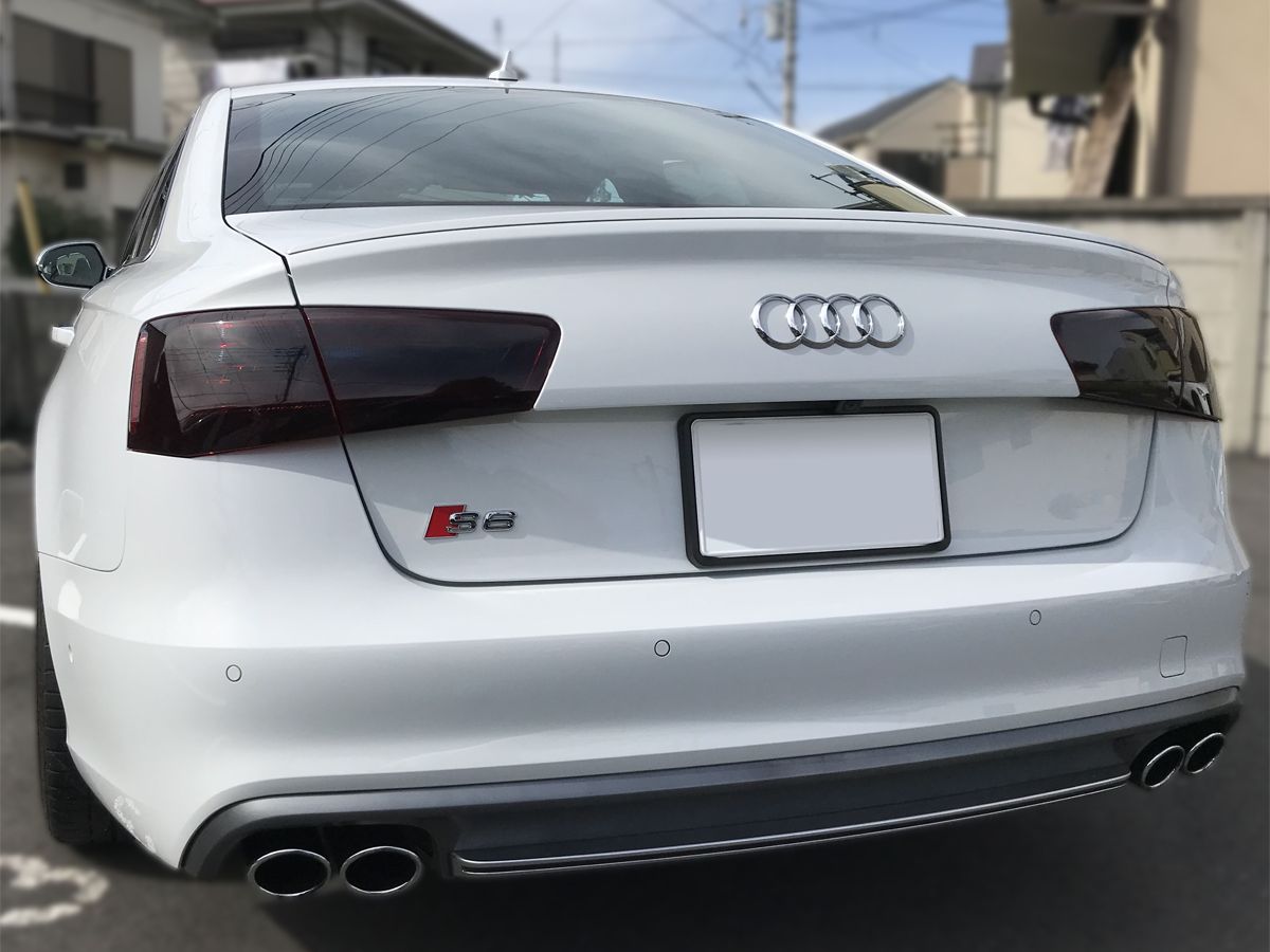 Tint+ アウディ A6/S6 セダン C7/4G 前期 テールランプ 用 (スモーク) (☆難易度：高) ＊受注 | DCP STORE