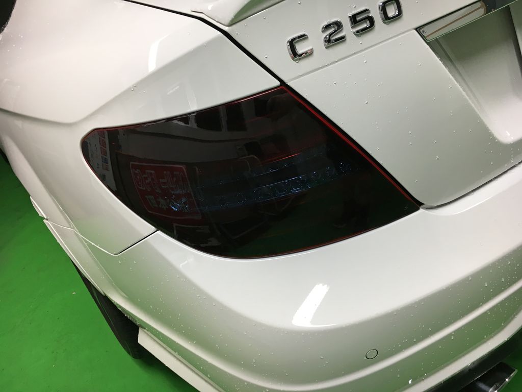 Tint+ メルセデスベンツ Cクラス C204 後期 クーペ テールランプ 用 (スモーク) ＊受注 | DCP STORE