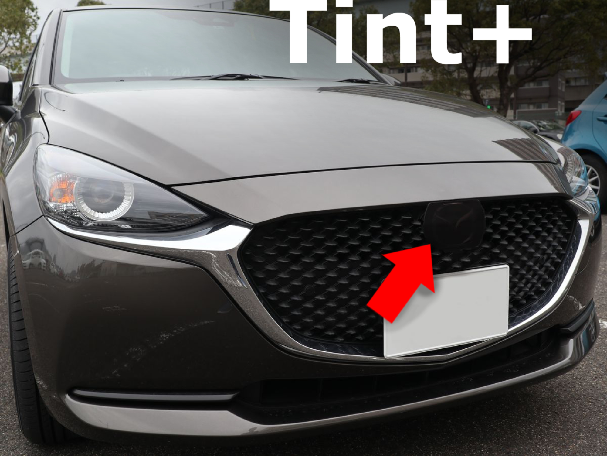 Tint+ マツダ MAZDA2/デミオ DJ3FS/DJ3AS/DJLFS/DJ5FS/DJ5AS フロント 