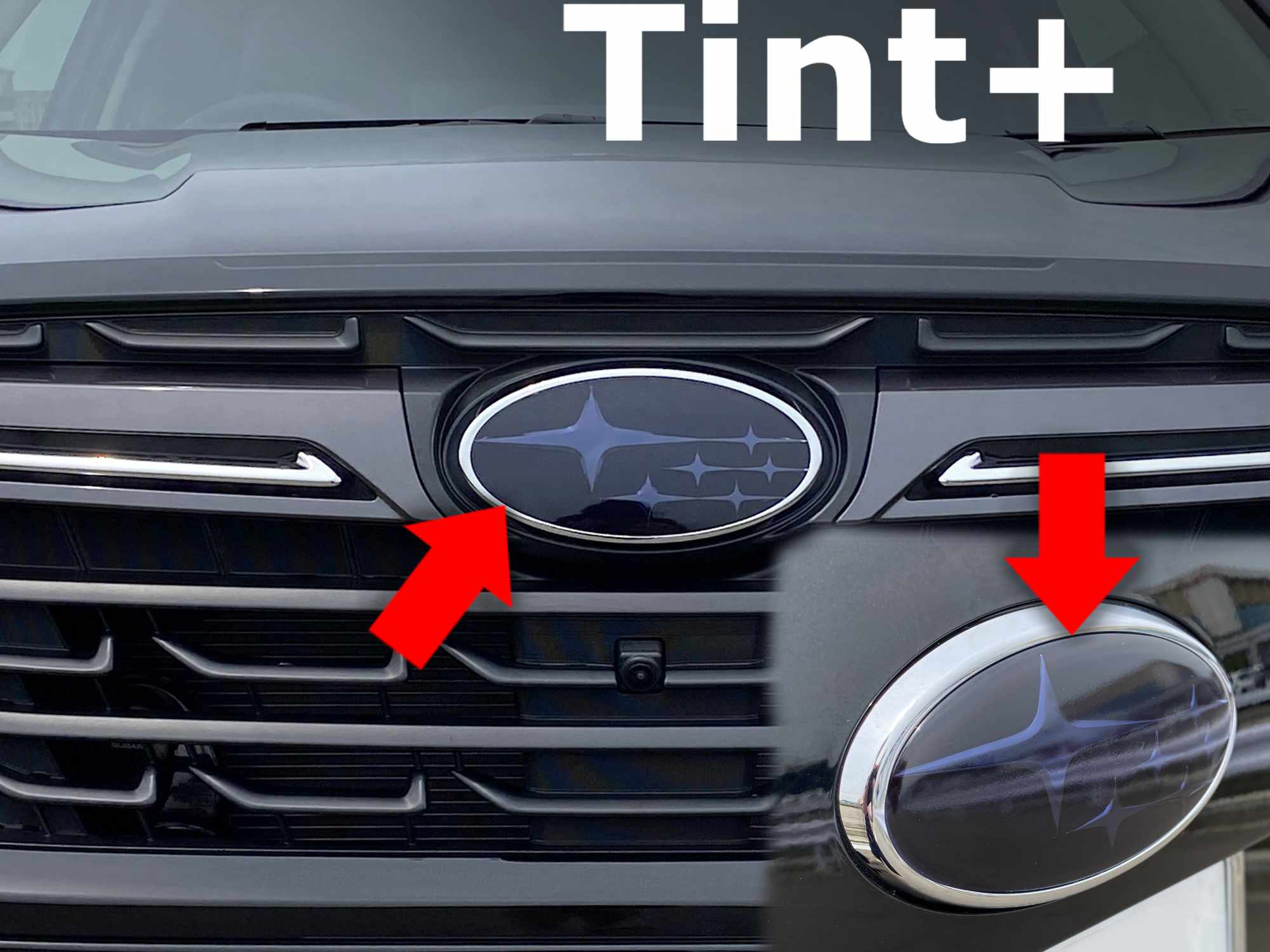 Tint+ スバル フォレスター SK5/SK9/SKE 後期 D/E/F型 前後エンブレム