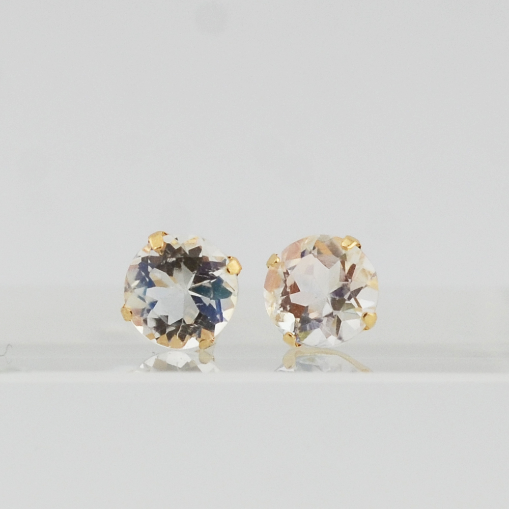 りあ◆アンデシンラブラドライトピアス✧14kgf K18製アンデシンラブラドライトピアス | Jewelry Craft DECORA