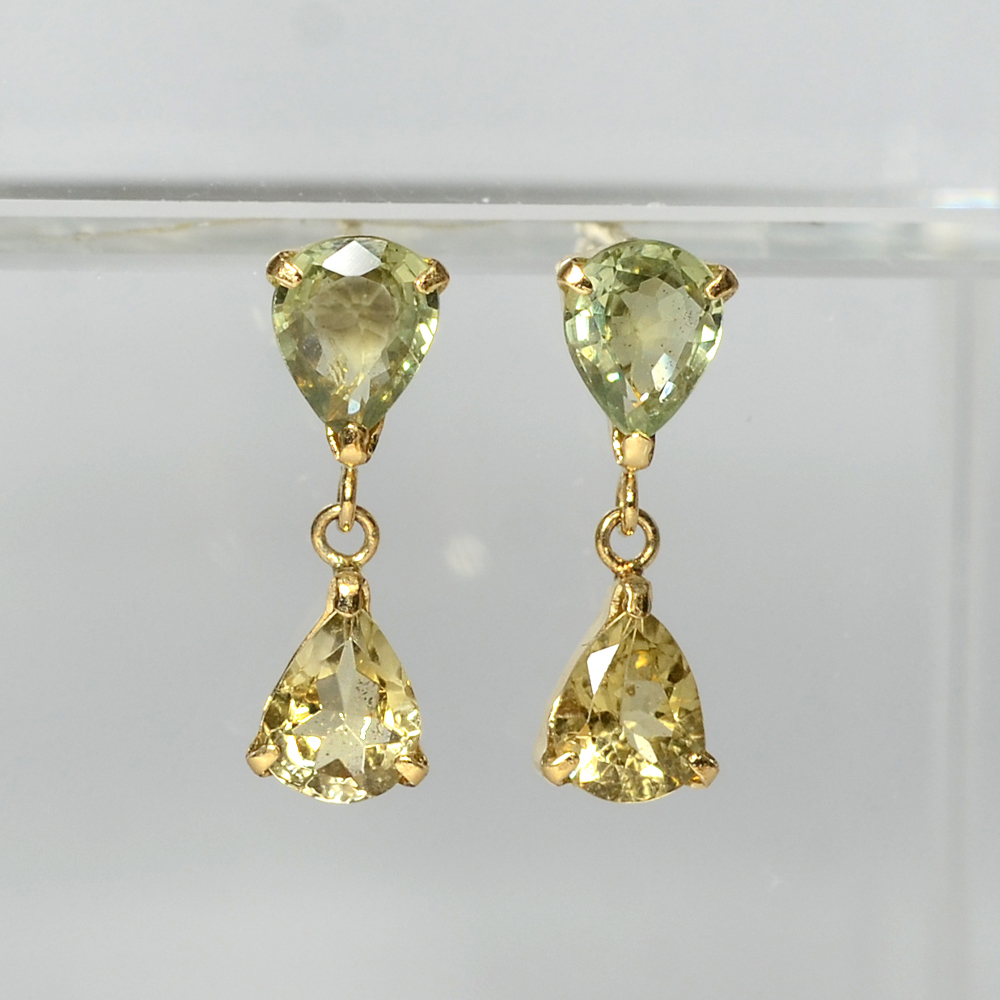 K18製トルマリンピアス | Jewelry Craft DECORA の ネットショップ