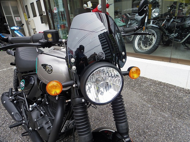 ウインドスクリーン ブラック 【HUNTER350 】MY2022~MY2024モデル専用