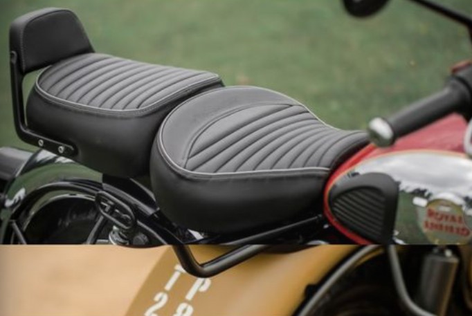 クラシック350用 TOURING RIDE SEAT（リア用）【ブラツク】ロイヤル