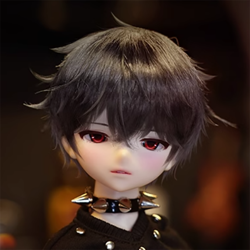 imomodoll イモモドールEmptysleepingヘッド チョコ肌4個 IMOMODOLL(チョコ肌)をカスタムする【ヘッドメイク編】｜犬鳴