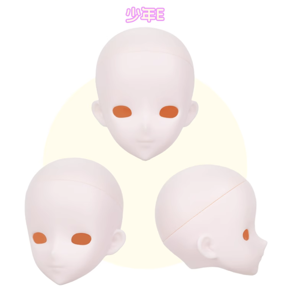 DaeHanヘッド(ノーマルスキン/ノーメイク) 終了しました※ご予約【ZmoeDoll】ノーメイクヘッド『少年A～F