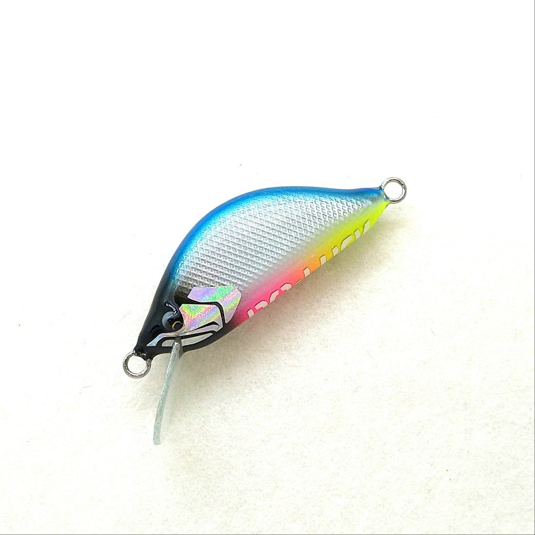 DO-LUCK BALSA MINNOW T-421 メタブルー/シルバー/ピンク〜チャートベリー | 安比釣道楽WEB SHOP