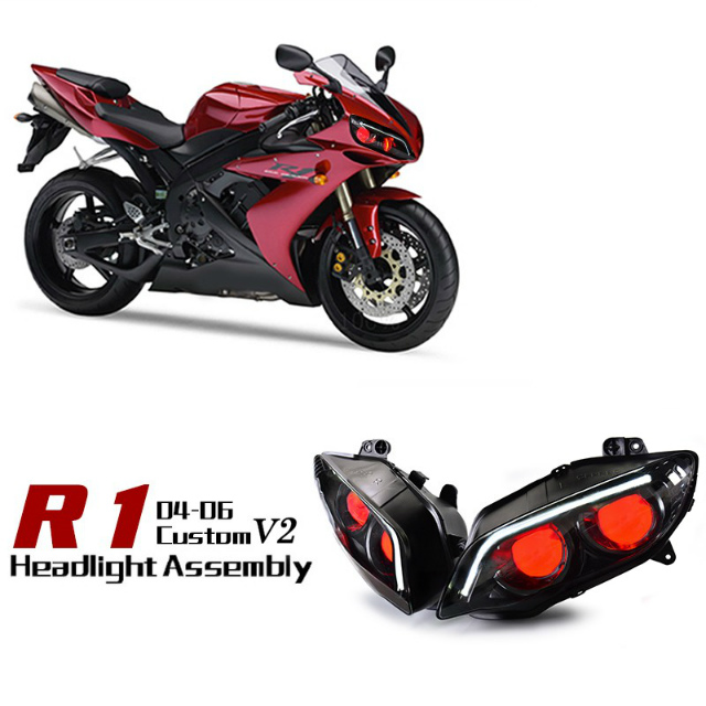 YZF-R1 04-06 HIDプロジェクターキット Ver.2 | E-Direct Japan