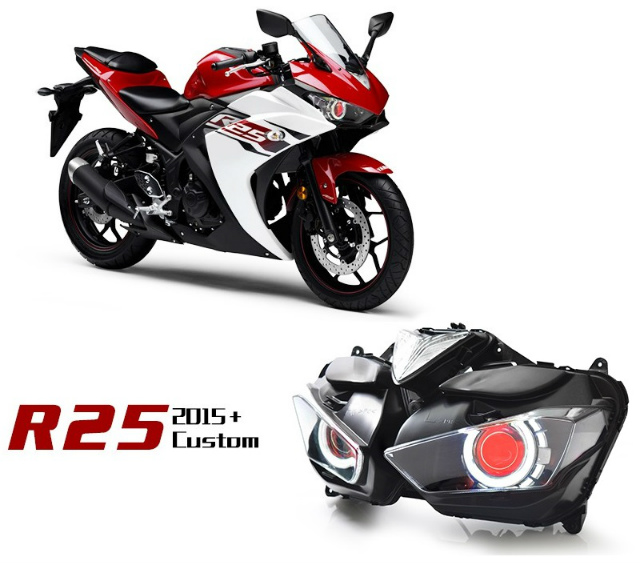 YZF-R25/R3 HID プロジェクターキット | E-Direct Japan