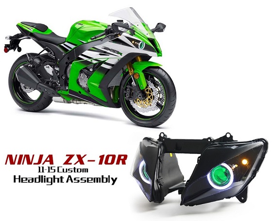 ZX10R 11-15 HIDプロジェクターキット Ver.1 | E-Direct Japan