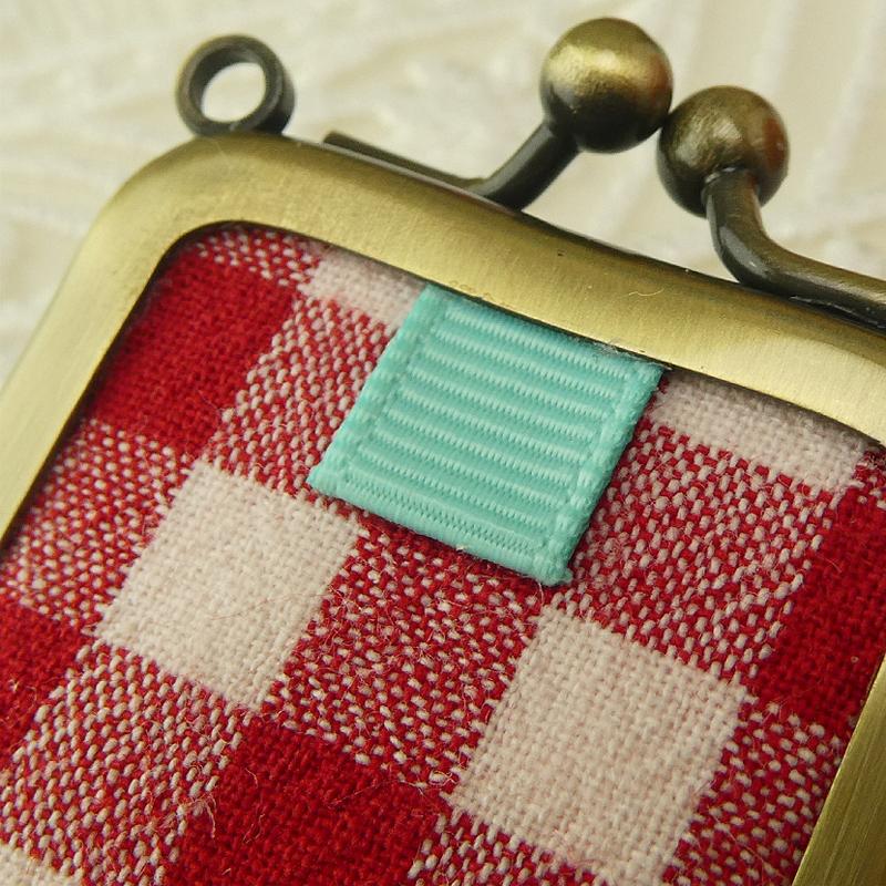 2024 春 木綿 ギンガムチェック「赤」大人ガーリー 少女趣味