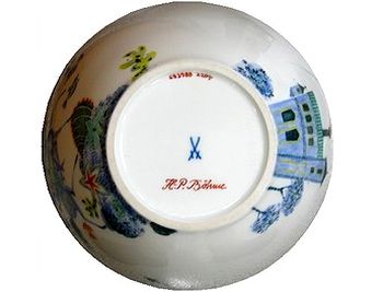 マイセ 【2001年 世界限定】 ほら吹き男爵 ベース H31cm 10%Off