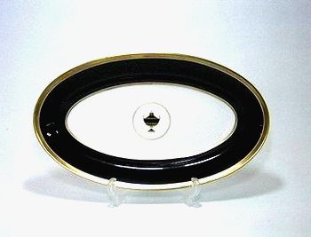 リチャードジノリ インペロオニキス インペロブラック 25cm 2枚