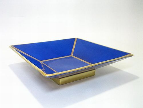 リチャードジノリ 【アマデウスの唄 ブルー 】 20cm角皿 10%Off