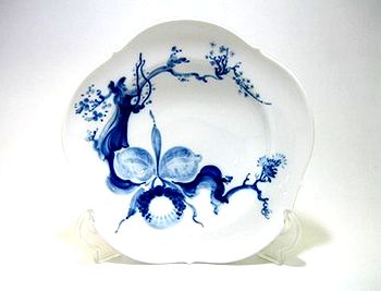 マイセン 【ブルーオーキッド・824001】 23cmスーププレート・23488