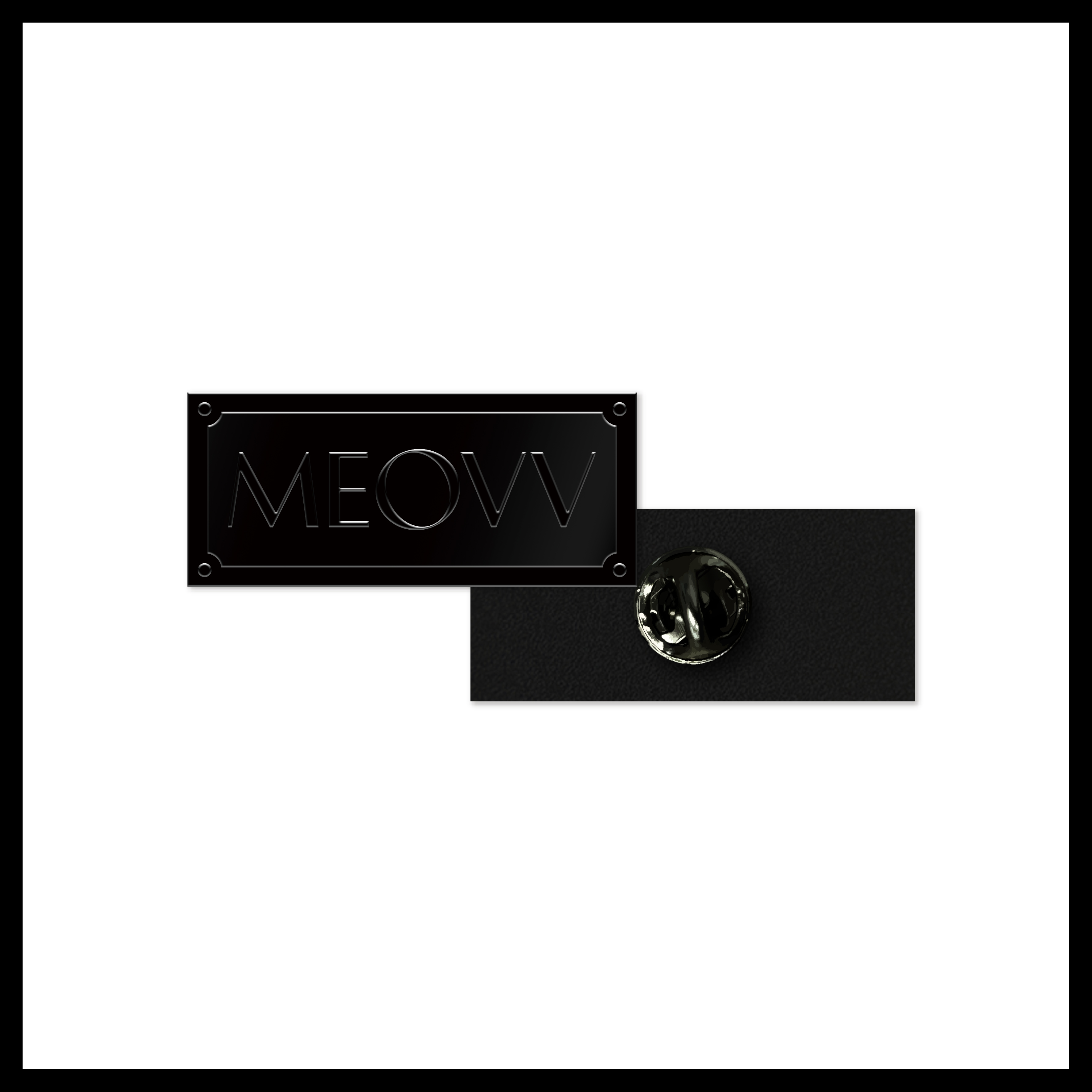 MEOVV] [MY EYES OPEN VVIDE] POP-UP MD METAL BADGE - EVERLINE